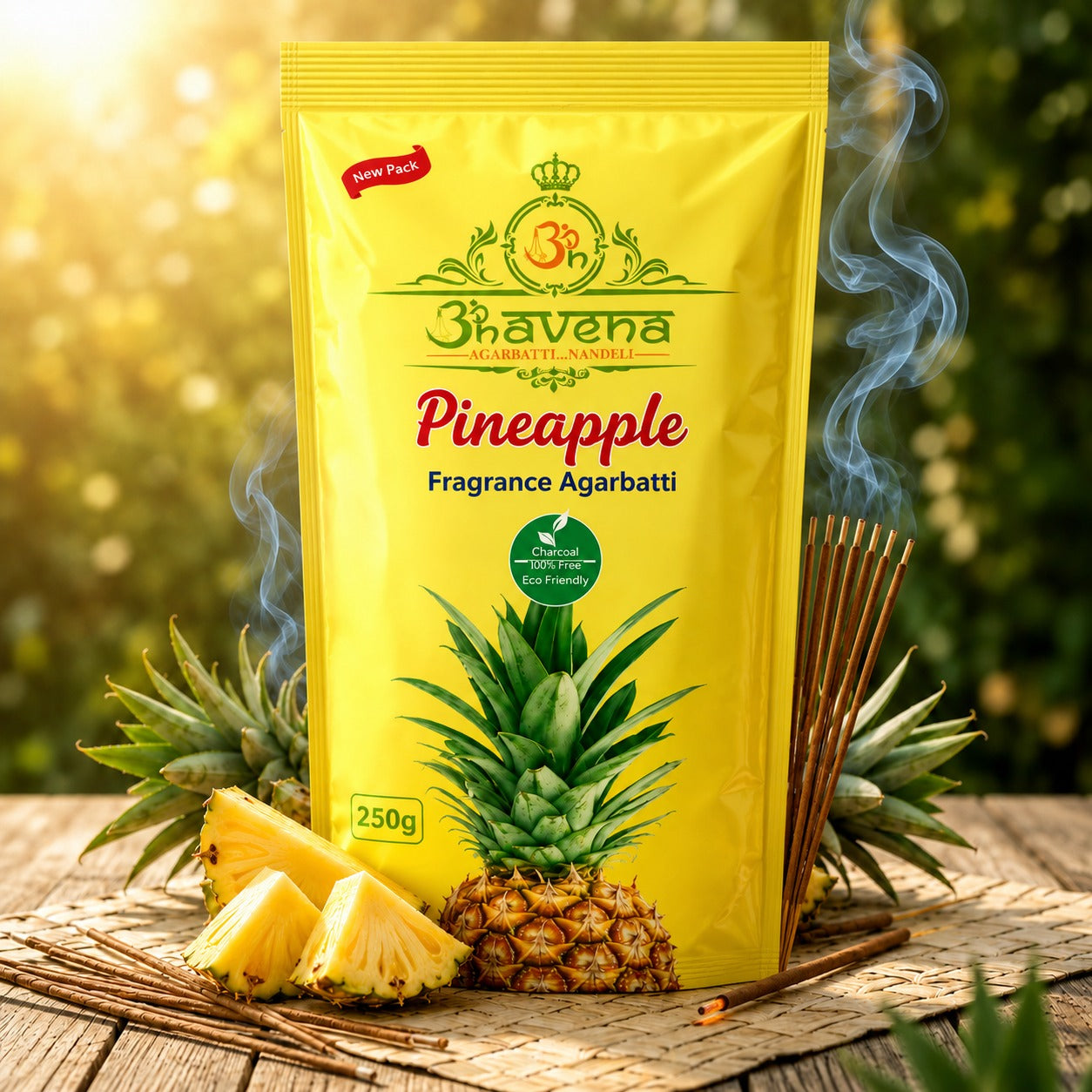 Bhavena Pineapple Premium Fragrance Agarbatti